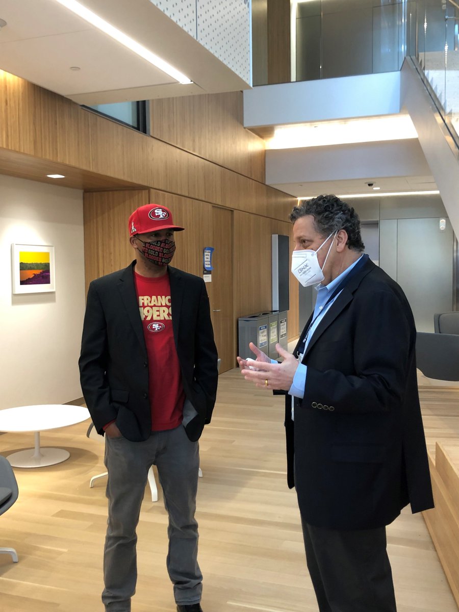 AmieeA3's tweet photo. @UCSF believes in providing world-class mental health care in a welcoming, light-filled, beautiful space.  Thanks to President @shamannwalton for visiting our Nancy Friend Pritzker Building in Dogpatch today, where we'll welcome our first pediatric and adult patients this spring. https://t.co/PEKg30Zzht