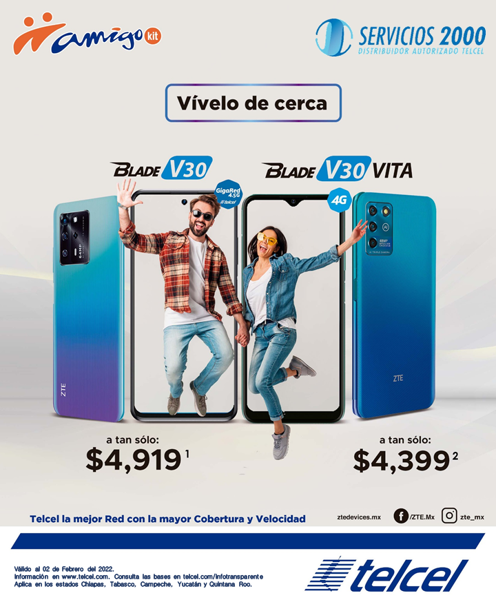 telcelS2000's tweet photo. Los mejores smartphone #ZTE Los encuentras en #Servicios2000 ��🤩

✅ ¡No somos una opcion, somos tu mejor elección! 🙌

Visítanos en nuestras sucursales 📍 https://t.co/u43THna5Xp