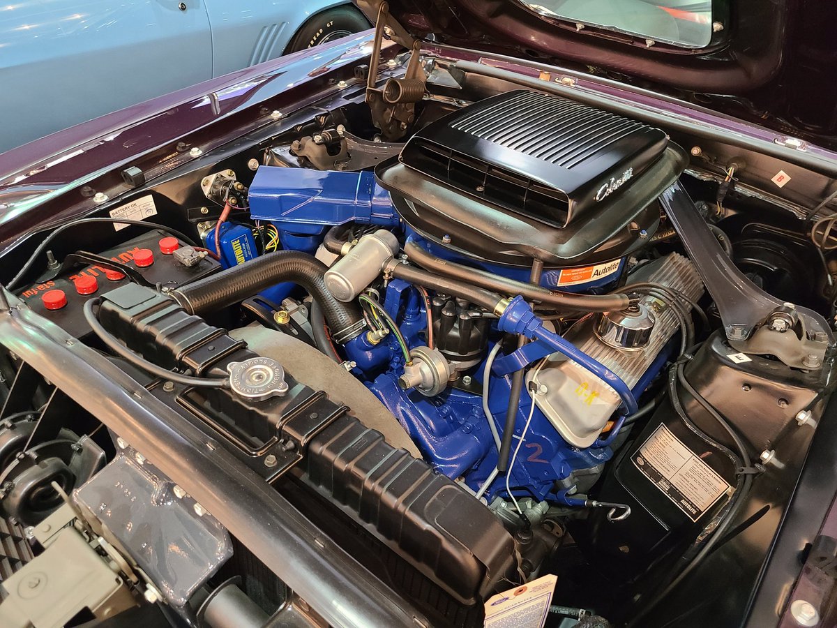 Lot 1469 <a href="/Barrett_Jackson/">Barrett-Jackson</a> <a href="/FordMustang/">Ford Mustang</a> 1969 #Mach1 #Mustang 428 Super Cobra jet Drag Pack in super rare special order Midnight Orchid Metallic  paint. What a #musclecar !