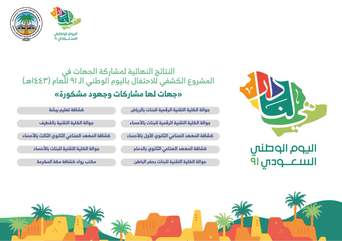 جمعية الكشافة العربية السعودية tweet media