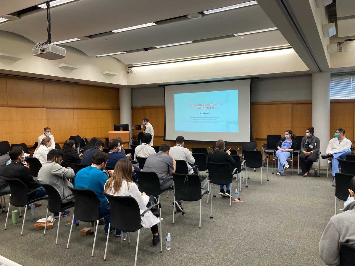 Richard M. Wardrop III, MD, PhD, MACP, SFHM, FAAP (@mud_fud) on Twitter photo First ever ? #IMRP #ResearchMart featuring <a href="/IBD_FloMD/">Florian Rieder</a> and colleagues from #CCFDDSI! Thanks for the opportunity to see and hear about your research! <a href="/CCF_IMCHIEFS/">Cleveland Clinic IM</a> <a href="/Ari_G_MD/">Ari Garber MD, EdD</a> <a href="/JPAchkarMD/">Jean-Paul Achkar</a> <a href="/medpedshosp/">Med Peds Hospitalist</a> <a href="/MegMcGerv/">Megan McGervey</a> First ever ? #IMRP #ResearchMart featuring <a href="/IBD_FloMD/">Florian Rieder</a> and colleagues from #CCFDDSI! Thanks for the opportunity to see and hear about your research! <a href="/CCF_IMCHIEFS/">Cleveland Clinic IM</a> <a href="/Ari_G_MD/">Ari Garber MD, EdD</a> <a href="/JPAchkarMD/">Jean-Paul Achkar</a> <a href="/medpedshosp/">Med Peds Hospitalist</a> <a href="/MegMcGerv/">Megan McGervey</a>