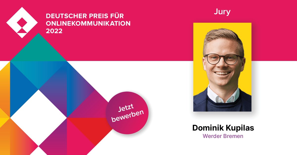 Kupi10's tweet photo. Ich freue mich auch in diesem Jahr wieder Teil der @onlinepreis-Jury zu sein. 🙏🏼 Gruß vom Endgegner ihres Vertrauens. #dpok #dpok22 https://t.co/8EmbmACSDL