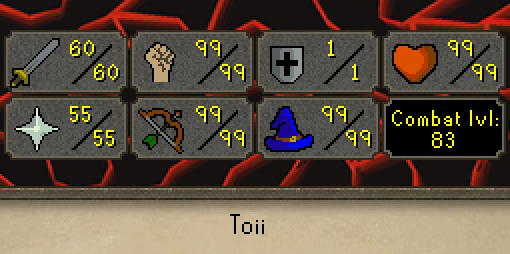 ZukWatch's tweet photo. Toii completed the Inferno!
Combat level 83.
This is currently in the top 1% of lowest level Infernal capes!
https://t.co/LahTIHcHu1
#osrs #oldschoolrunescape #inferno https://t.co/7I6wXi6xPy