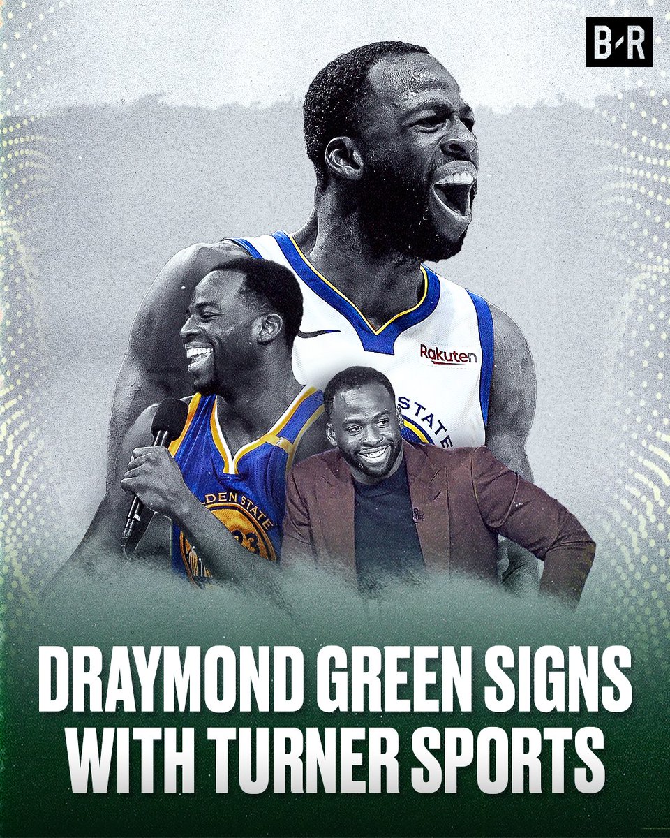 BleacherReport's tweet photo. Welcome to the family, Draymond 🔥

Who’s ready for the @Money23Green era on ‘Inside the NBA’? https://t.co/jgvGSTBGG8