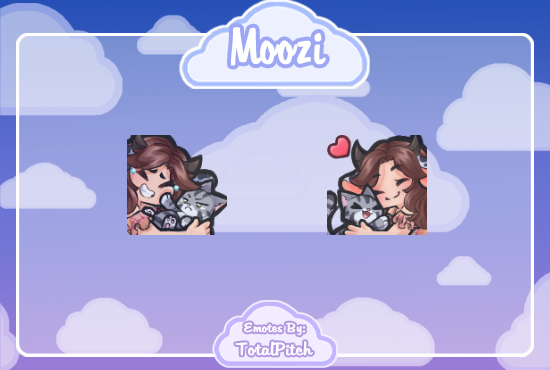 totalpitch_'s tweet photo. AAA I got to make these cute lil hug emotes for @itsmoozi!!! 💕 

#emoteartist #twitchemotes https://t.co/818HWk43cM