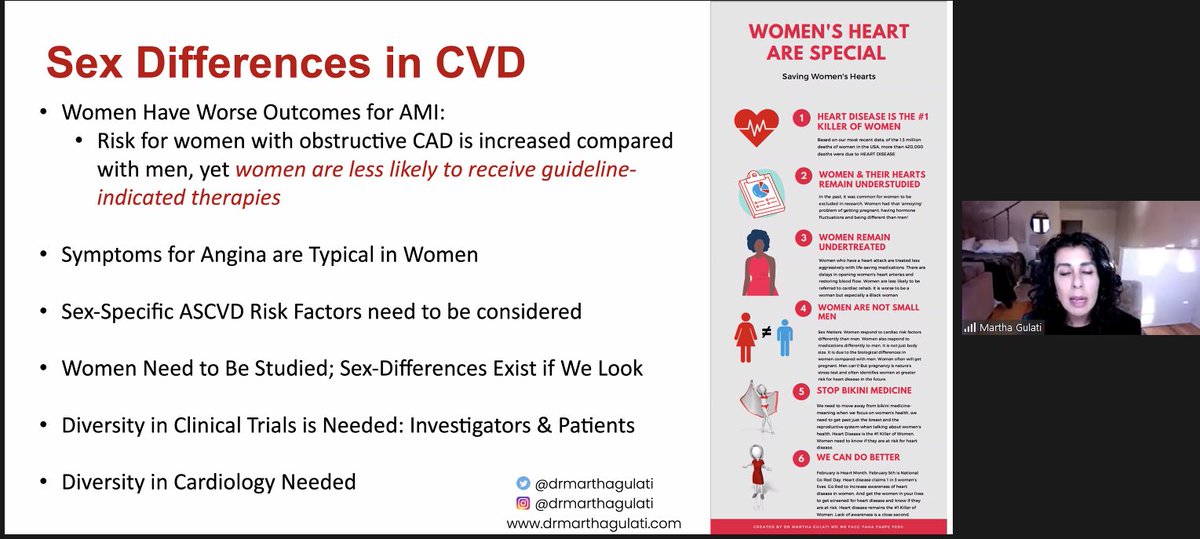 Stanford_WIC's tweet photo. What an eye opening talk from @DrMarthaGulati on CVD in women! We must all do our part to reduce gender inequality both in our physician workforce and in the care we deliver to our female patients. 👏 @StanCVFellows #WIC https://t.co/PVl7t5mZDQ