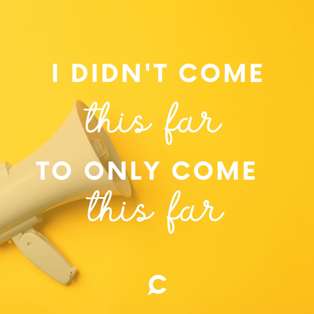 juliaflynnwerre's tweet photo. You know what I mean! We didn't come this far to only come this far! What's on your "Make 2022 Different" list this year? https://t.co/qRAiT7Q87A