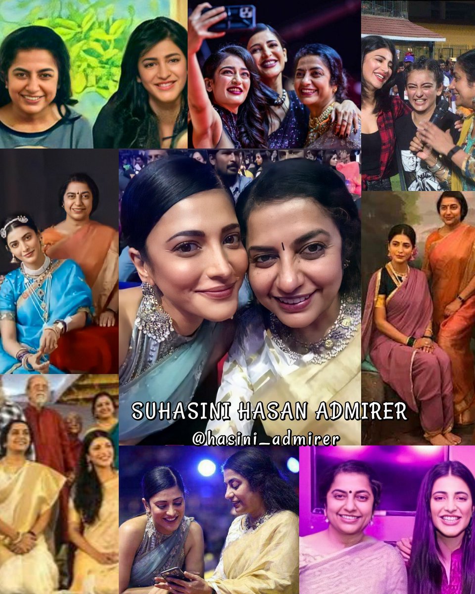❤ Suhasini Hasan Admirer ❤ tweet media