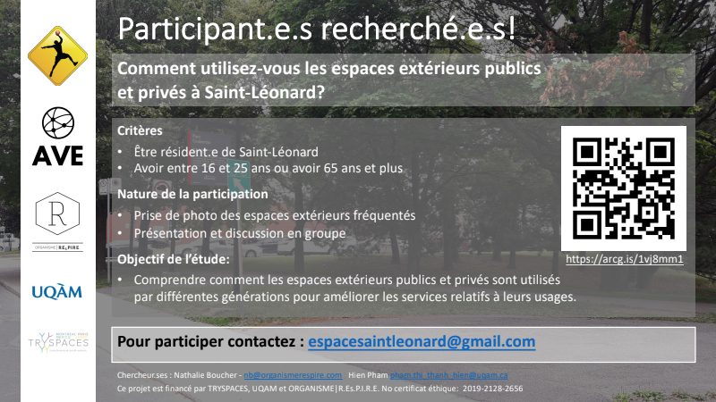 ave_st_leonard's tweet photo. (Partie 1) #article nous avons mené une étude à #St_Léonard un partenariat de recherche sur les jeunes et l’usage de l'espace public, les conflits ou les tensions qui y sont associés en collaboration avec @UQAM @tryspaces et  https://t.co/ZBDKWGye93
#anthropologie #géographie https://t.co/a8BDJ3qdFG