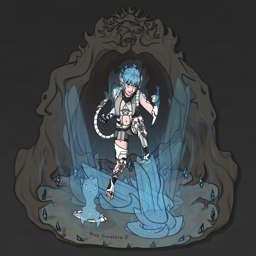 Grey Creature J tweet media