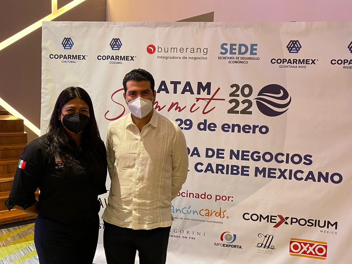 #LatamSummit2022
<a href="/Covaqroo/">Covaqroo AC</a> Presente