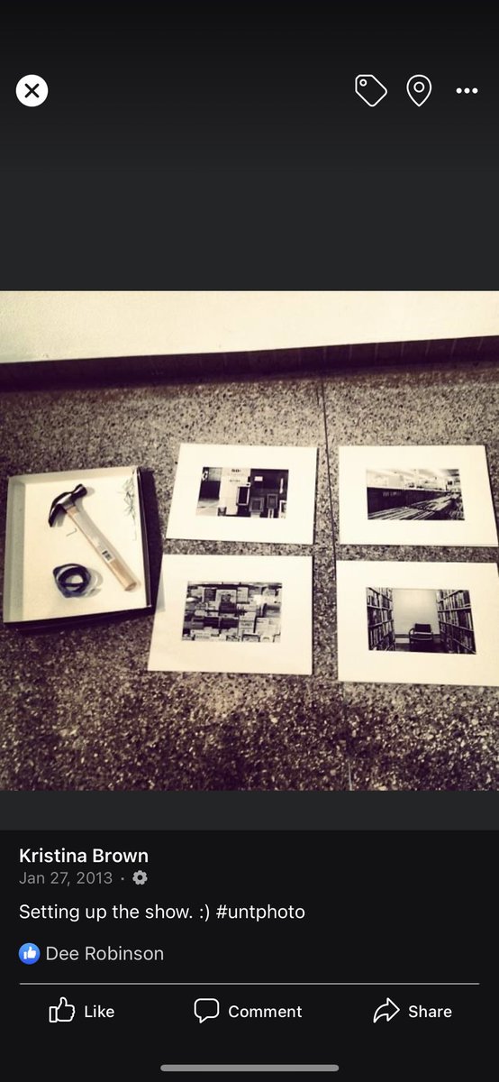 Feels so long ago. One of my first undergrad shows. My 35mm film series was focused on the soon to be obsolete. #35mm #photography #untphoto