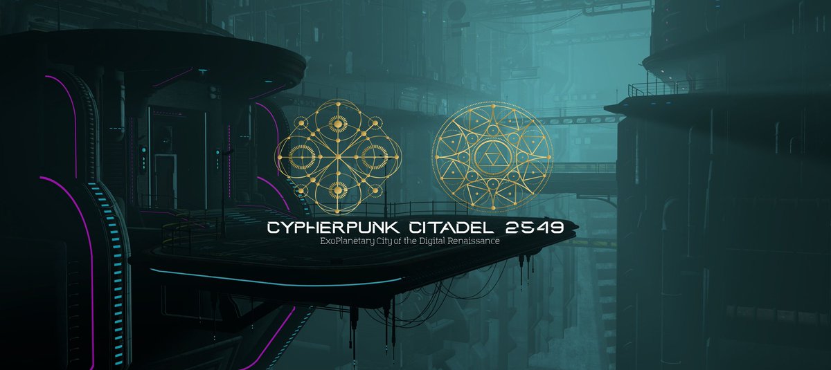 CypherpunkCTDL's tweet photo. Cypherpunk Citadel 2549.

ExoPlanetary City of the Digital Renaissance. https://t.co/Rory2YlnCk