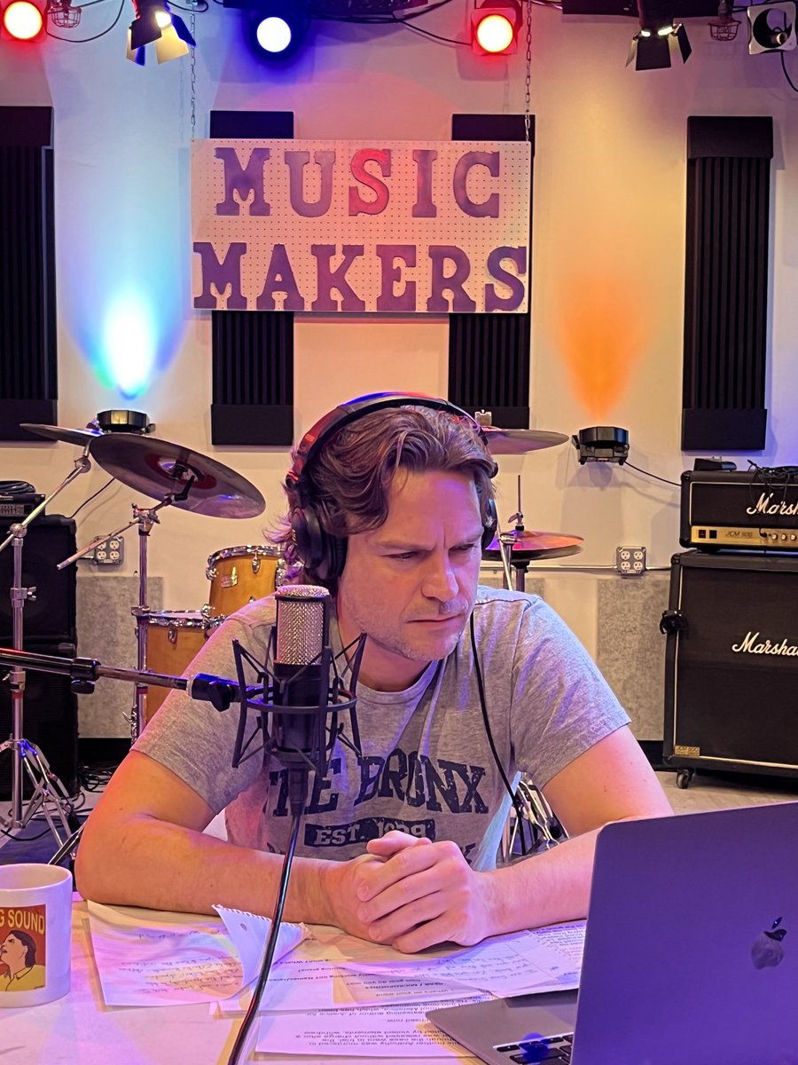 The multitalented and versatile Jann Klose engaging with ⁦<a href="/TheFrankBello/">FrankBello</a>⁩ on his podcast Making Sound With Jann Klose from our Studio 1
#musicmakersny
