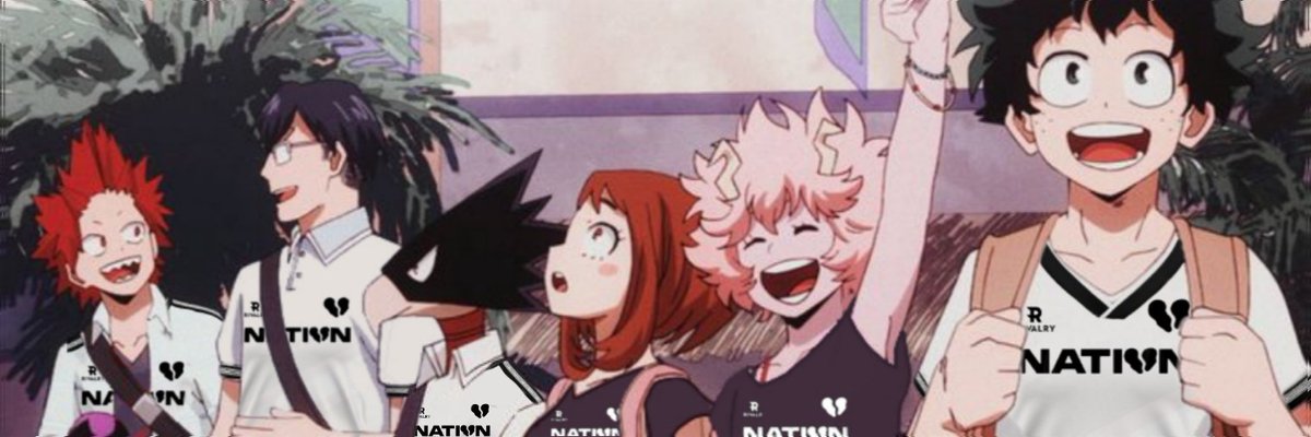 ZeroZeroIcons's tweet photo. Header
Anime: My Hero Academy
#naçãozerozero #zerozerobrasil #ZeroZero #00nation https://t.co/pomnG1txqX