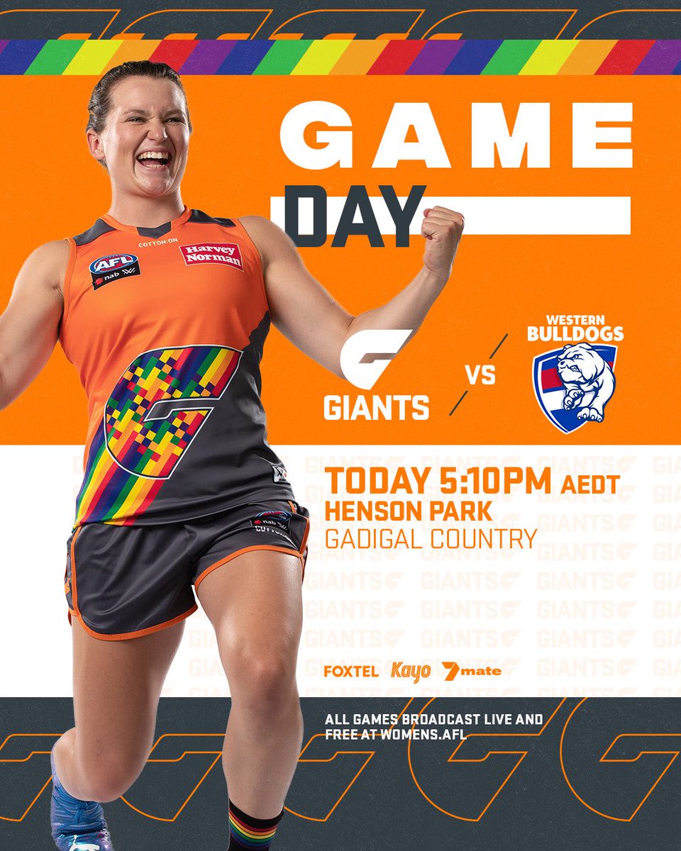 A return home for Pride Round 🌈

We can't wait to see our Orange Army again!

Tickets  🎟️ bit.ly/3nQuNRu