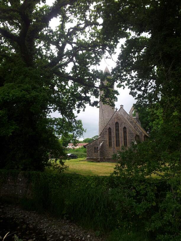 bulfincycle's tweet photo. @tourism_laois Our picture of Timahoe Round Tower from 2015 & taken while on a bike!
#notshabby https://t.co/jUY8X3X57O