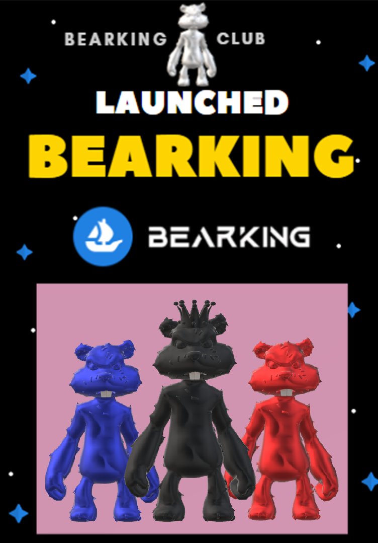 BEARKINGNFT's tweet photo. @DWszystkiego NEW DROP!
https://t.co/17kki8COqG 
NOW AVAILABLE ON #opensea 
Join the #bearkingclub https://t.co/Y3fnYj9Kvh