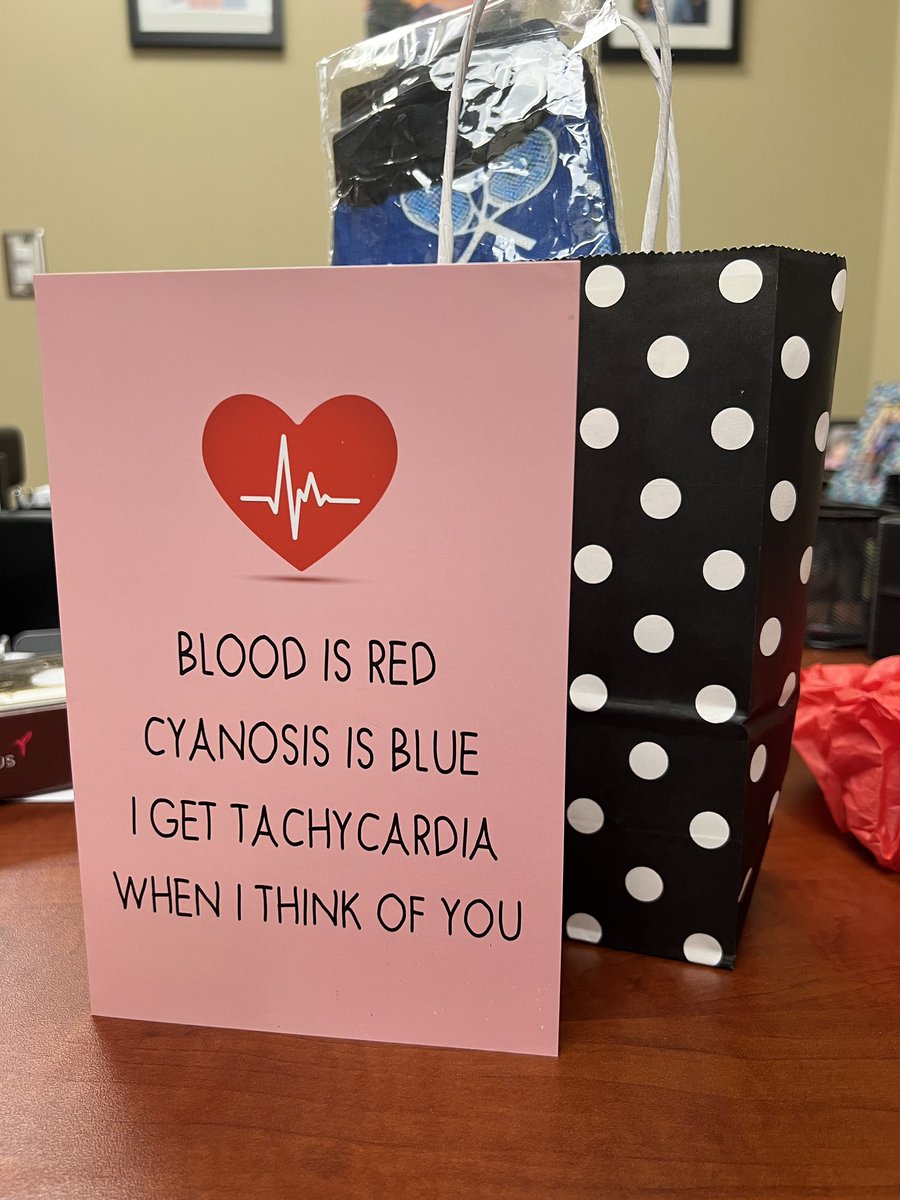 An early Valentine’s Day gift from one of my patients. It ain’t always easy but it’s still a privilege. #EPeeps