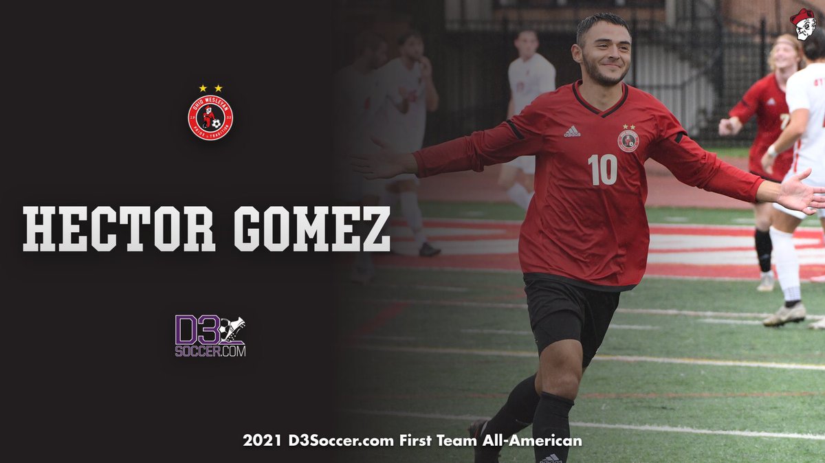 Congratulations to Hector Gomez, who was named a D3Soccer.com First-Team All-American! This is Hector’s second All-America honor from the website, being named to the second team in 2019.

#prideandtradition