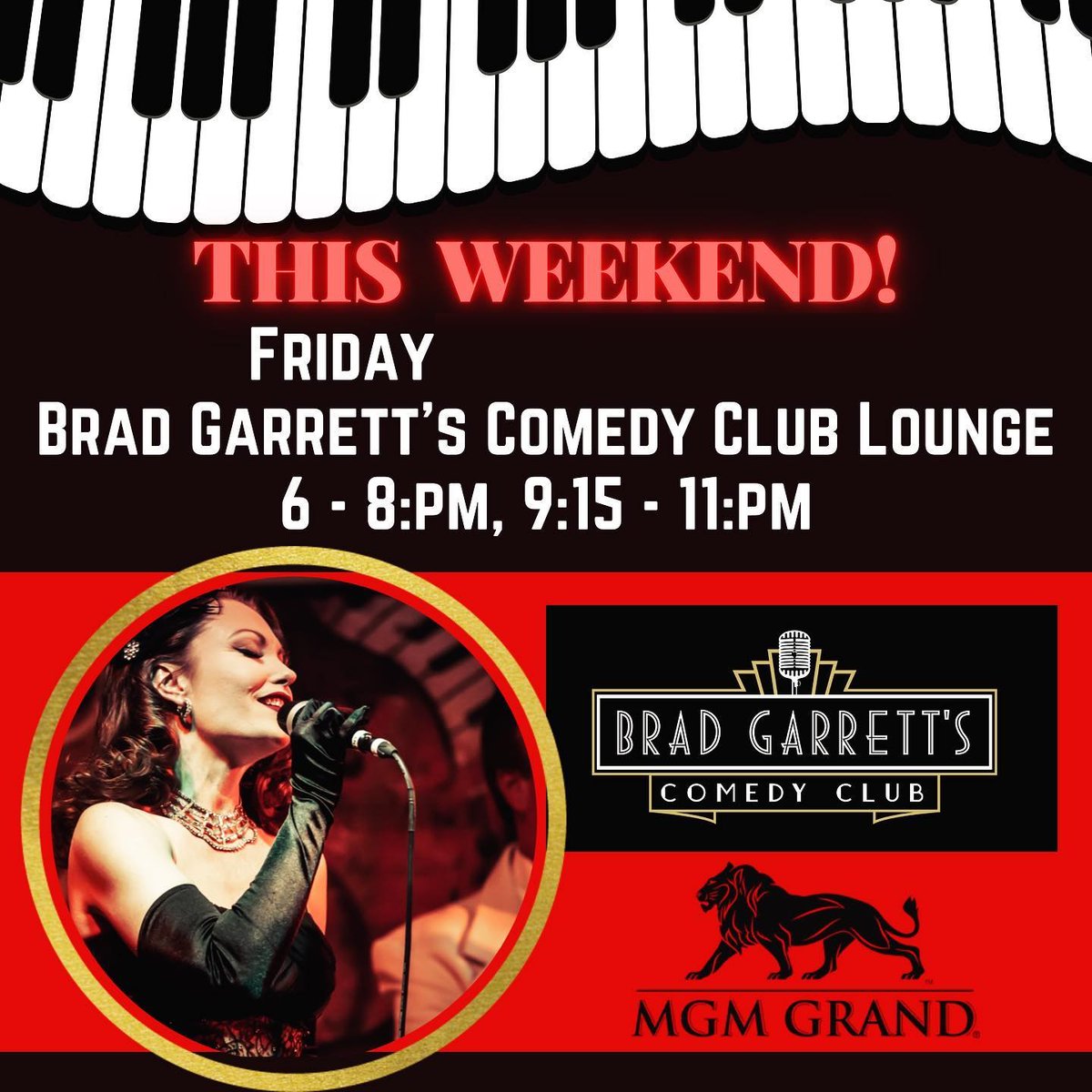 Banana_Joeyy's tweet photo. Friday, January 28th, 6pm+9:15pm #nocover at #BradGarretts #comedy #club at #TheDistrict #MGMGrand That's an awesome free performance by #LauraShaffer #JoeySinger #BillKing Can't wait to go & watch the #show @NightingaleLV
@VegasShowFinder
@Vegas
info: https://t.co/Yf2sCbjJz7 https://t.co/hQdE7rOQIn