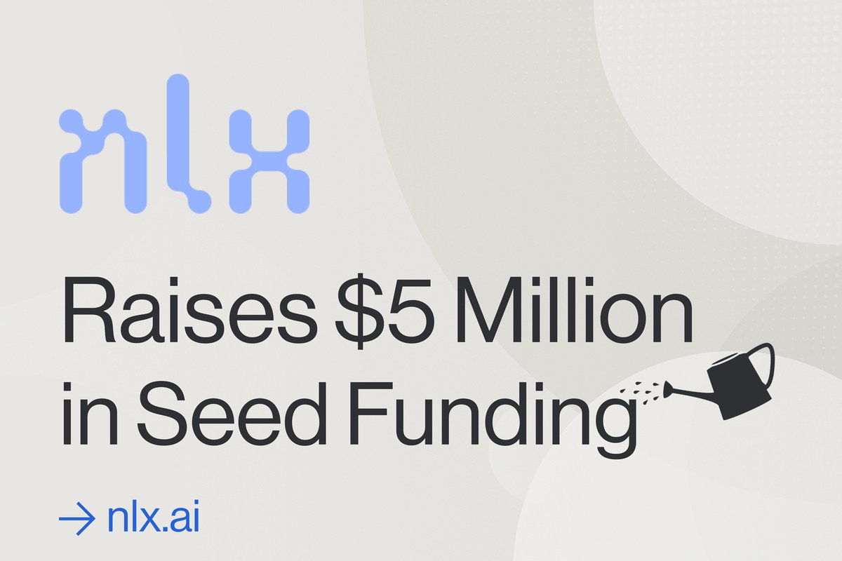 nlxai's tweet photo. We are thrilled to announce that #NLX has raised $5 million!🔥 With this support, we’re able to continue to help transform customer support into automated, personalized customer self-service experiences.

Read what our investors have to say:
https://t.co/XLHS6zJ7Je 

#VoiceAI #AI https://t.co/9NWfmysDjB