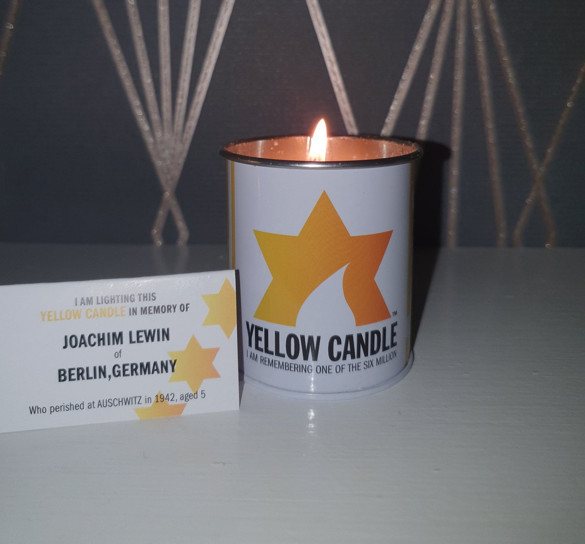 Our pupils have shown great empathy this week as they reflected on the horrors of the Holocaust. Today we #LightTheDarkness &amp; remember all those who were murdered because of who they were. I am relighting my Yellow Candle in remembrance of 5 year old Joachim Lewin 💛 #HMD2022