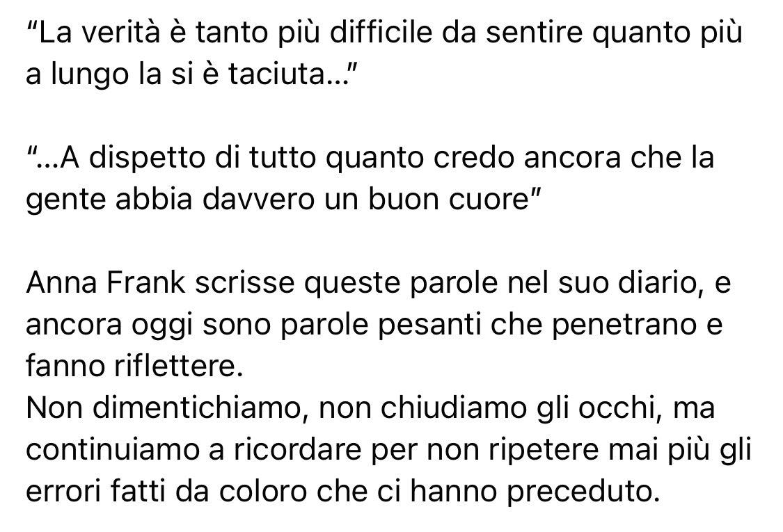 ProgettoAlfa's tweet photo. Non dimentichiamo, non chiudiamo gli occhi, ma continuiamo a ricordare per non ripetere mai più gli errori fatti da coloro che ci hanno preceduto.

#27gennaio #Shoah #GiornodellaMemoria2022 https://t.co/Qgdn2ZbmbW