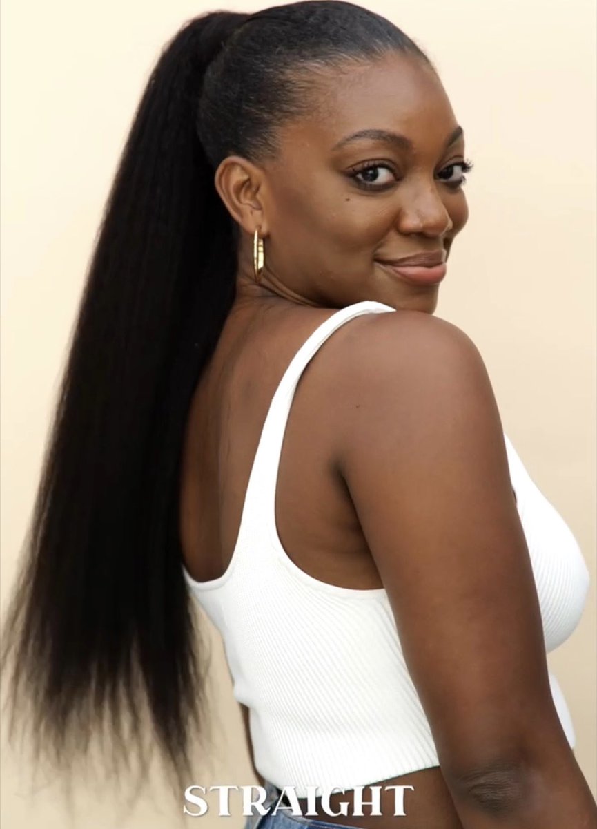 HairForTheGirls's tweet photo. We go high and we go low! 💁🏾‍♀️ Check out our 24” ponytails https://t.co/DIlyZ1EWQY