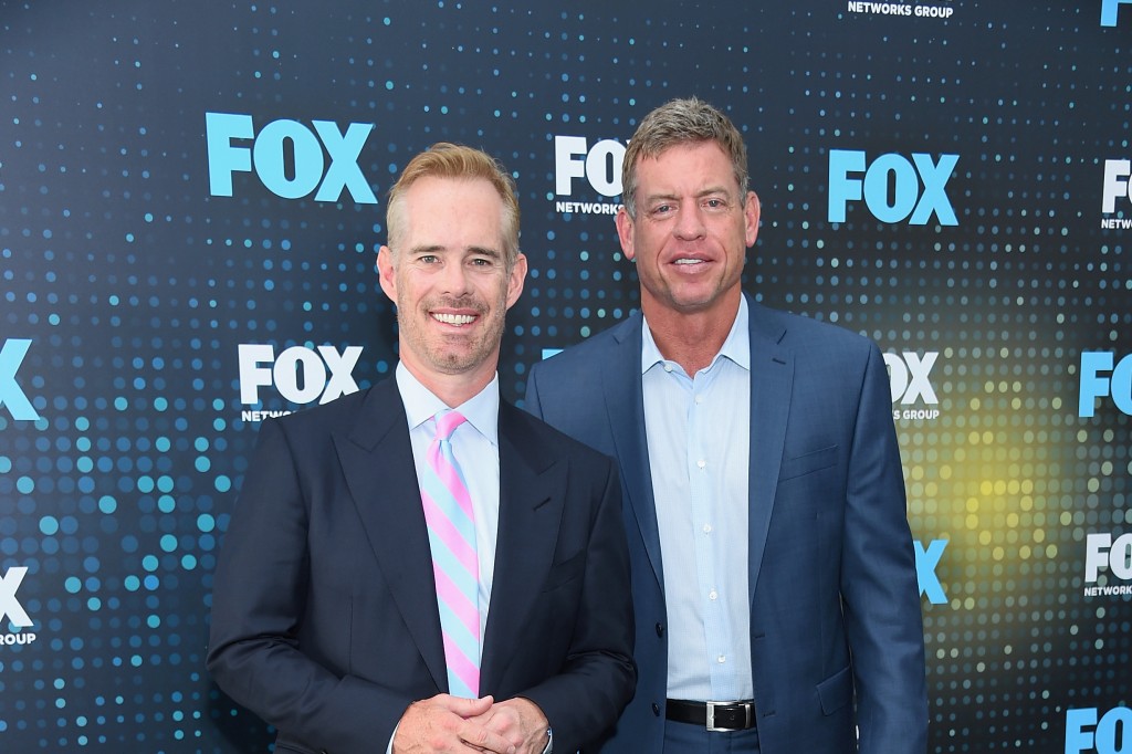 nypost's tweet photo. Joe Buck doesn't want 'best friend' Troy Aikman to leave Fox https://t.co/FQ0Dsz0gEy https://t.co/WCSPLyPoBU