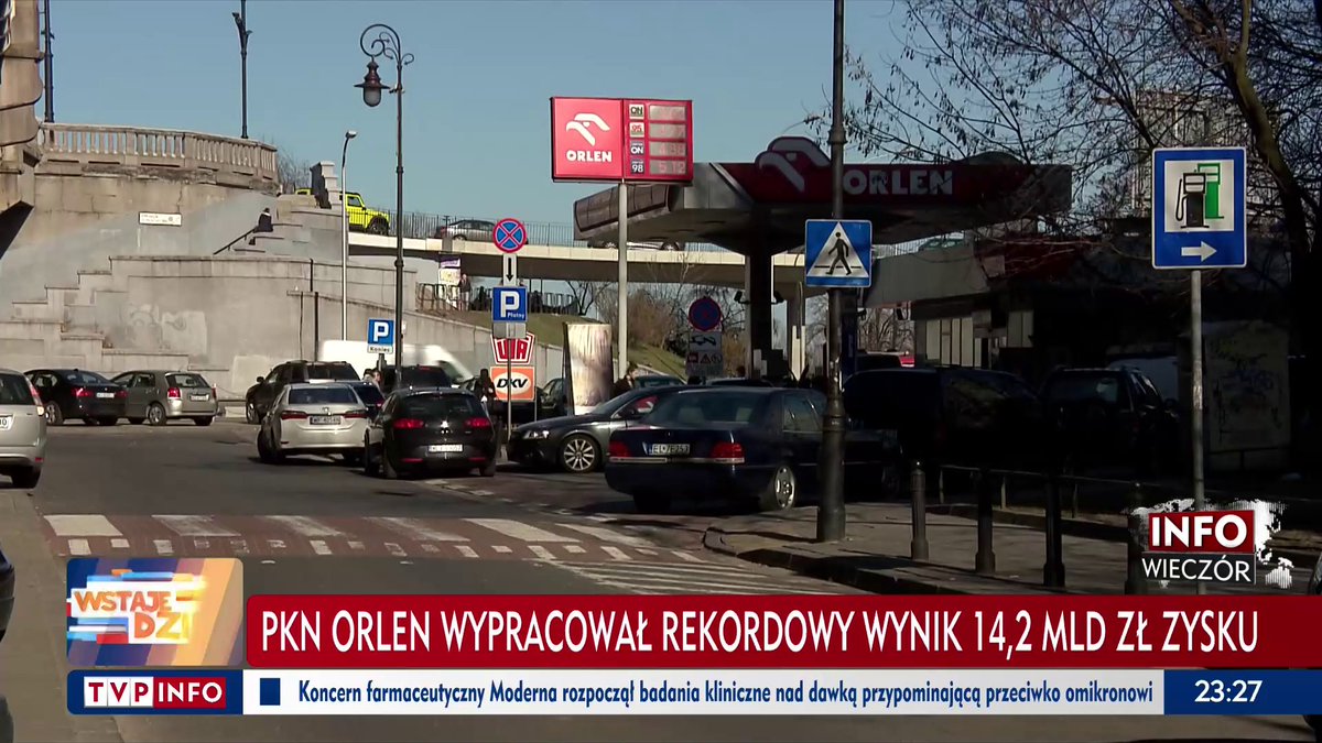 TVPaski's tweet photo. PKn orlEN wYpRaCowaŁ REkOrdOwY wynIk 14,2 mld Zł ZysKU #wIEszWIeCej #tvPaSki https://t.co/svUbcmlWDP