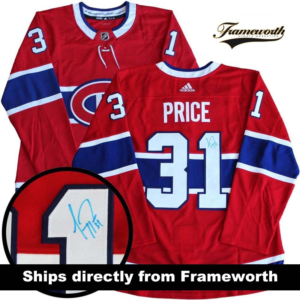 PeteAlper's tweet image. Hey guys! 

I’m giving away this autographed Carey Price jersey from Framesworth. DM me to claim a spot! 

RT this to give others the opportunity to win!
