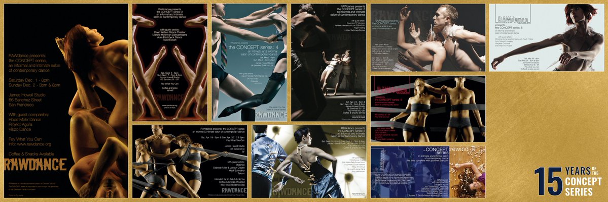 Continuing our celebration of the CONCEPT series’ 15th anniversary, this week we’re looking back at the posters throughout the years! Check out these posters from the first ten CONCEPT series featuring the photography of RJ Muna.