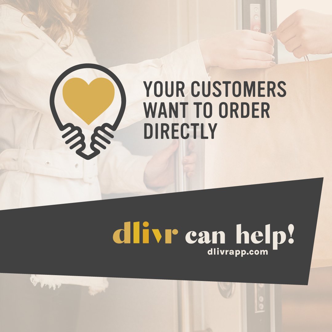 LEARN MORE bit.ly/3rdpartyharm
Customers are starting to catch on to how 3rd party delivery apps are bad for small businesses. In fact, 70% of them said they would prefer to order direct from a store and support local businesses instead of ordering from an app.