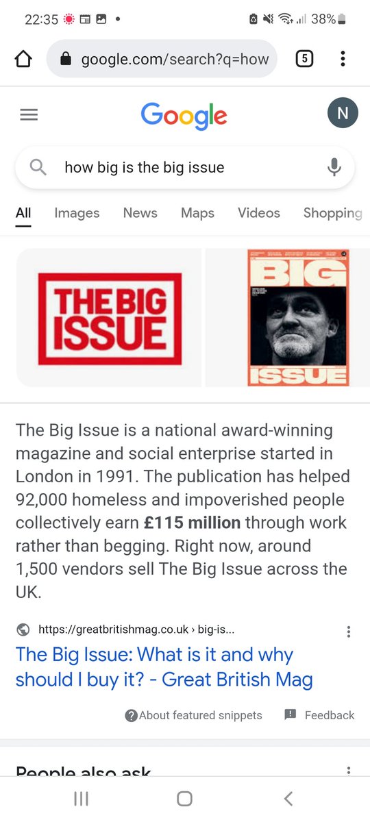 CRAZY!! 😲
We're in The Big Issue Magazine! 🥳
They wrote an article about the project! 👊🏾💯 👇🏾
bigissue.com/news/a-former-…

Let's tag some owners!
<a href="/HapaKid_eth/">HapaKid.eth</a>
<a href="/Riley4164/">Riley</a>
@NFTInformatic
@nico2805nft
<a href="/yukdibiase/">adam</a>
@K_Murph_

Thanks for your support! ❤️
Stay tuned 👀
#NFTs 👊🏾