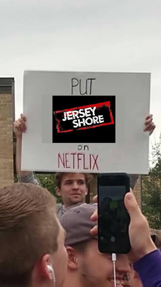 We have a Situation <a href="/netflix/">Netflix</a> ‼️<a href="/JerseyShore/">Jersey Shore</a> 💫