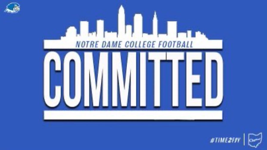 Thankful for everyone that helped me through this process I’m proud to say I’ve committed @mmental7 @NDCFB @AmherstFootball