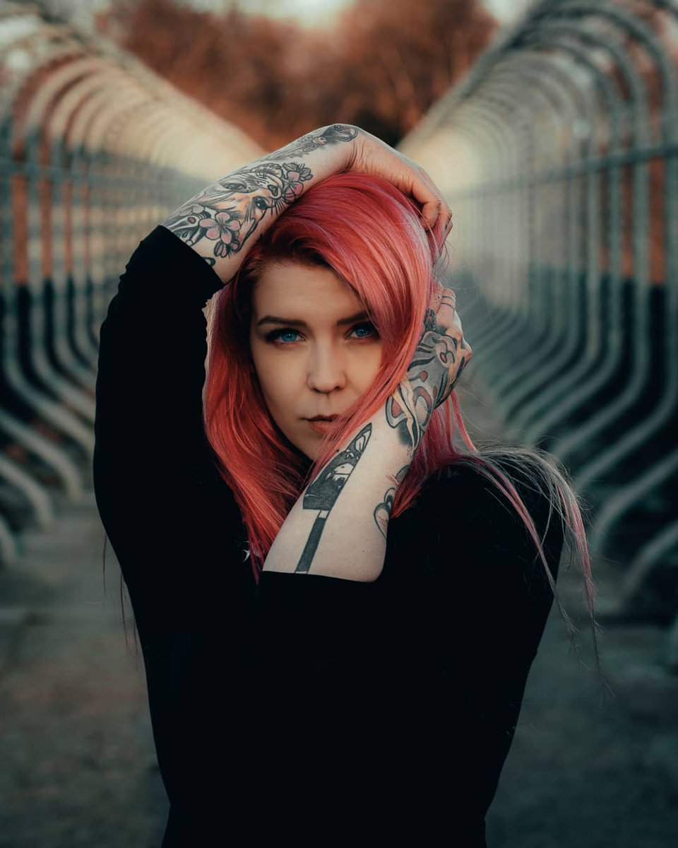 jacksharp86's tweet photo. Every Girl Deserves Someone To Remind Her That She's Beautiful.
Model @keeper_of_kittens
Hownsgill Viaduct 📍
#suicidegirls #tattooedgirls #uksuicidegirls #dressedinblack
#pinkhair #alternative #altgirl #portraitphotography #consett #sguk #sonyphotography #simga #85mm https://t.co/Yrks8YiTmQ