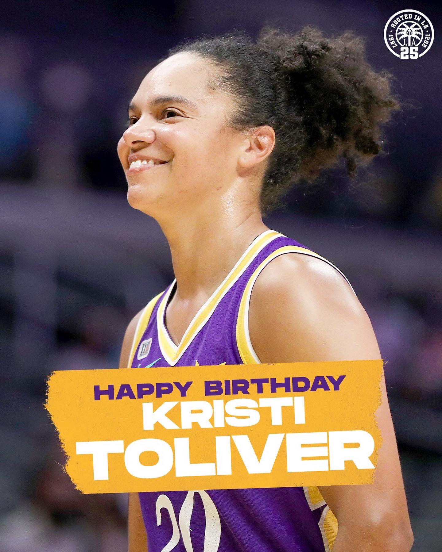 Join us in wishing Kristi Toliver a very Happy Birthday!  | 