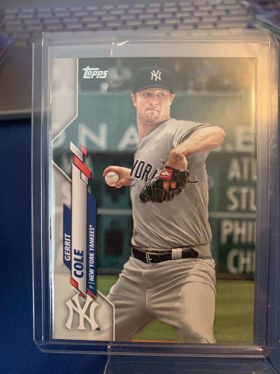 $3.00 2020 Topps Series 1 #68 Gerrit Cole Short Print Variation SP Yankees Please see pinned tweet for shipping @HobbyConnector @OnReplin @sports_sell https://t.co/qnKchsLHG3