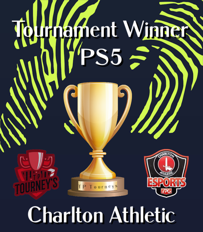 TP_Tourneys's tweet photo. Tournament winner No.3 on the ps5 tonight was @CAFCesports well done lads https://t.co/conYXfqKj7
