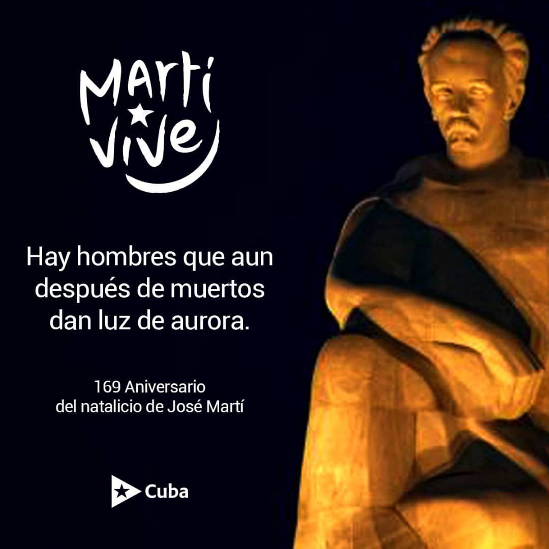 AlbertoUjc's tweet photo. Parecía que el apóstol iba a morir en el año de su centenario....
Pero no lo permitió Fidel.
No lo permitió la Juventud.
No lo permitirá la continuidad de nuestra historia.
#marchamartiana
#IdealesDeLuz
#JuvenilMartiano
#SomosContinuidad
#ujcbaragua https://t.co/xPzzWr6p4k