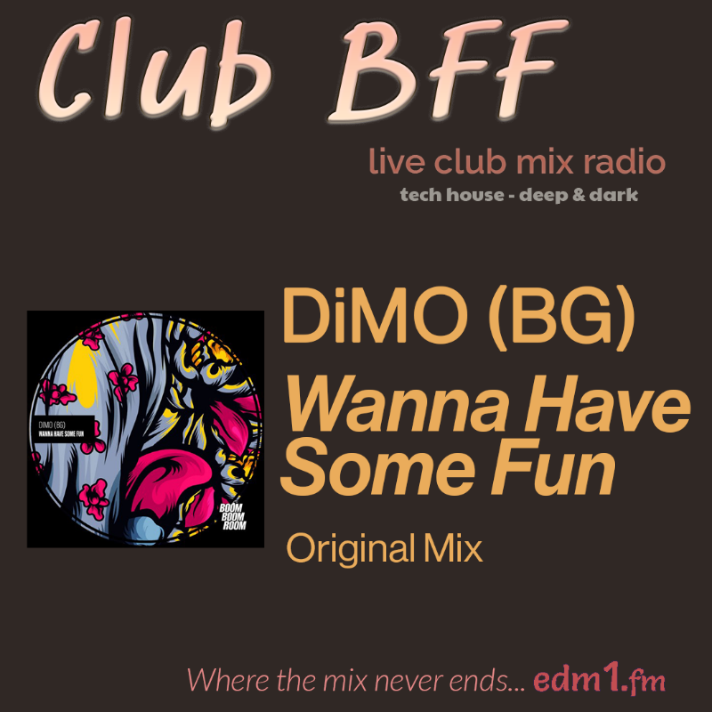 bff_edm1's tweet photo. Been playing this on repeat for weeks now

DiMO (BG) - Wanna Have Some Fun
[Original Mix]

Boom Boom Room 
@DiMO_BG    

#TechHouse
#WhereTheMixNeverEnds

Deep &amp; dark tech house - in an never-ending DJ club mix. 

Listen now...it's free 👇👇