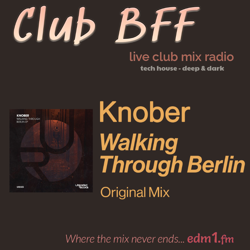 bff_edm1's tweet photo. Will shake your ass right off

Knober - Walking Through Berlin
[Original Mix]

Unloaded Records 
@knoberofficial    

#TechHouse
#WhereTheMixNeverEnds

Deep &amp; dark tech house - in an never-ending DJ club mix. 

Listen now...it's free 👇👇