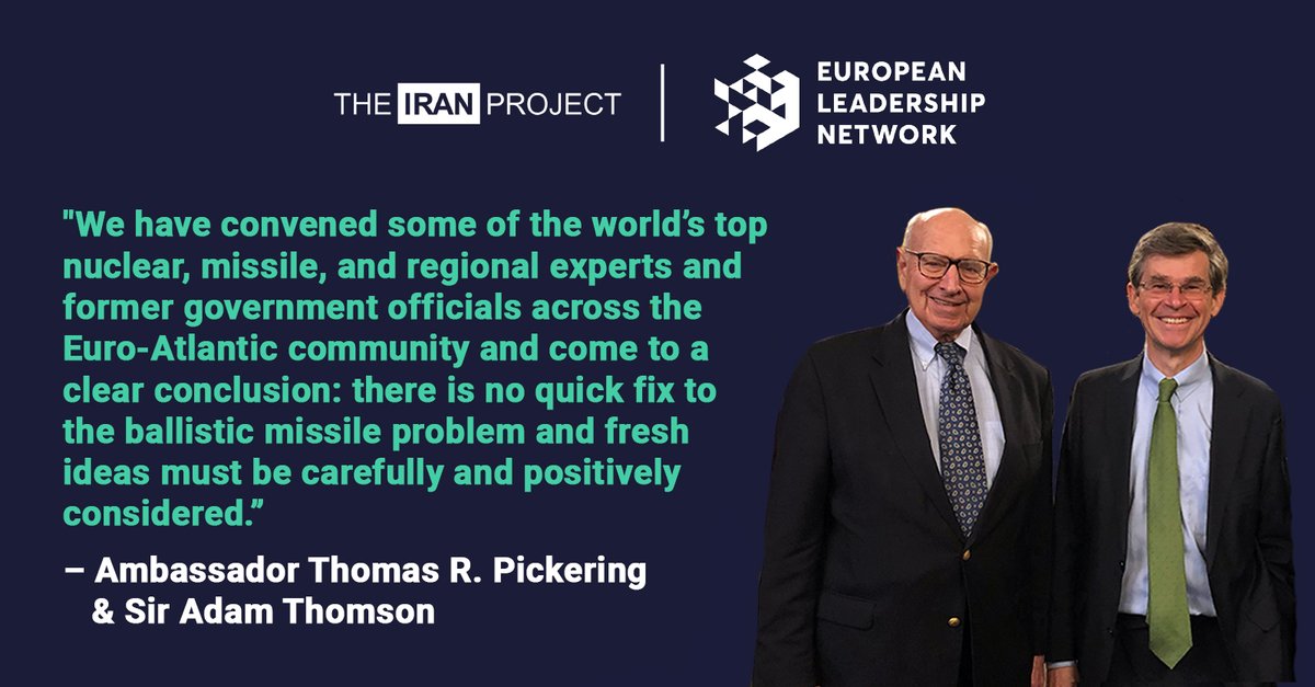 In the months ahead, the joint IP- @theELN team will identify individuals, NGOs, and government officials to engage in discussions on #BallisticMissiles and related weapons systems, as well as explore possible risk reduction, confidence-building, and #armscontrol initiatives.