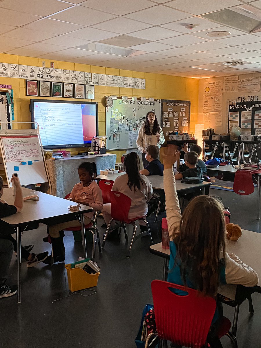 Peeked in <a href="/bstreety3/">Bailey Streety</a>’s classroom to watch her number talk! Her students used strategies, followed number talk routines, and had FUN! What an amazing responsibility to be a mentor to such an awesome teacher!🤩 She is #LeadingTheWay <a href="/TCBOE/">Talladega Co Schools</a> <a href="/TCBOE_LES/">Lincoln Elementary</a>