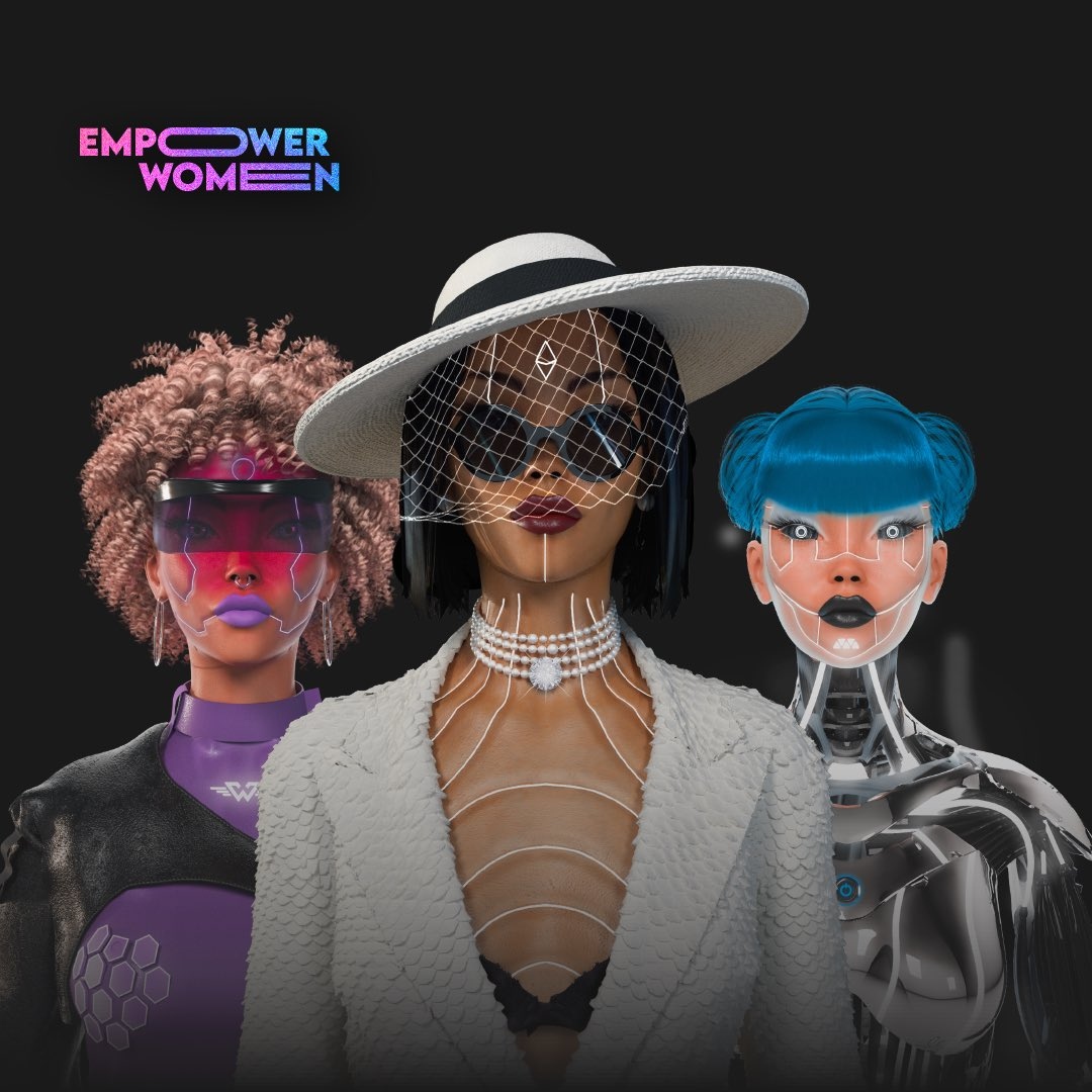 🎉 #NFTGiveaway 🎉

We've partnered with <a href="/EmpowerWomenNFT/">Empower Women Planet</a> to give away 1x Empower Women NFT, worth over 600$! 🚀

To Enter:
1. Follow <a href="/MetaRarity/">MetaRarity.eth</a>
2. Follow <a href="/EmpowerWomenNFT/">Empower Women Planet</a>
3. Like, Retweet and Tag 3 friends
*24h to enter

opensea.io/collection/emp…

#NFT #NFTcommunity #nfts