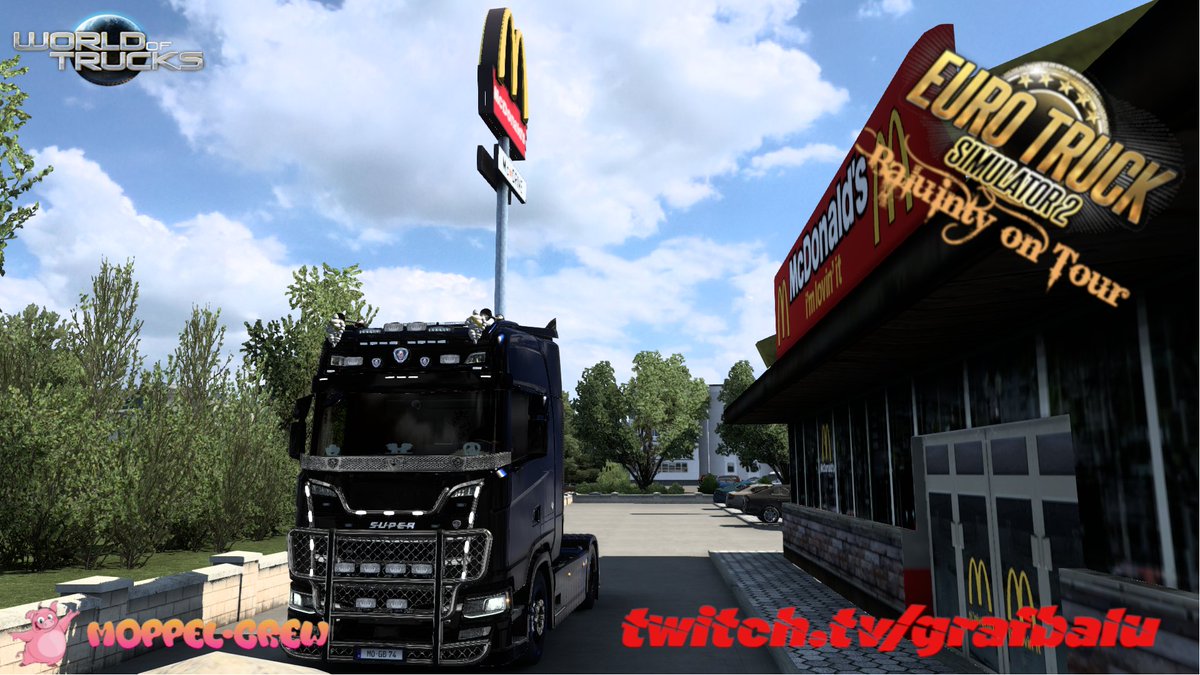 GrafBalu's tweet photo. Guten Tag ihr Lieben :love:
Heute Morgen wird wieder gefahren auf @SCSsoftware ETS2 Convoy
11:00 Uhr auf https://t.co/95GB8lnYoi
#TruckerLiebe #worldoftrucks #ETS2 #convoy #TwitchDE #moppelcrew #BestCommunityEver #Balunity https://t.co/siAzhVJAPz