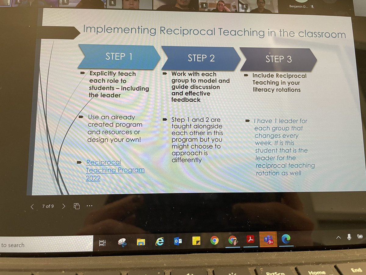 At the last minute  @KatieBanning_ and Claire flipped their offline Reciprocal Reading PL to be an interactive online PL. Northbourne staff are flexible and Stage 2 is ready to read! #iamnorthbourne