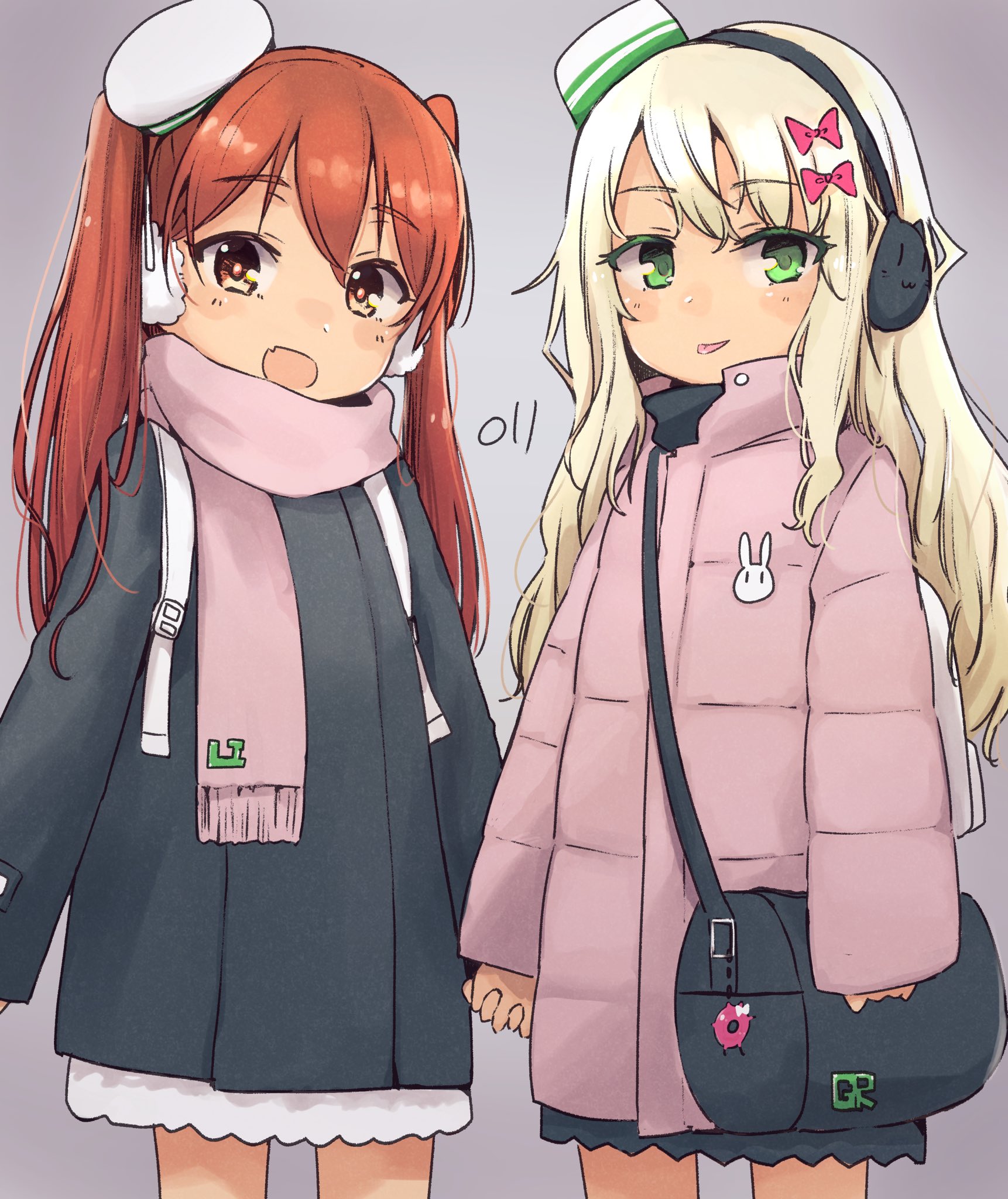 女の子二人のイラストを貼る見た人もやる Twitter Search Twitter